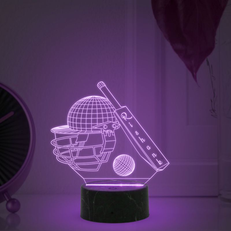 Cricket 3D Led Night Light Bedroom Beside Decor